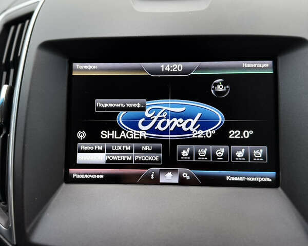 Чорний Форд Едж, об'ємом двигуна 2 л та пробігом 183 тис. км за 18500 $, фото 24 на Automoto.ua