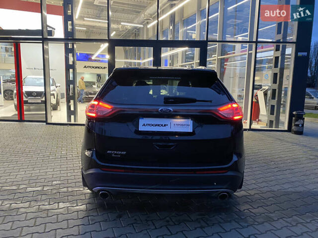 Черный Форд Эдж, объемом двигателя 2 л и пробегом 132 тыс. км за 18900 $, фото 5 на Automoto.ua