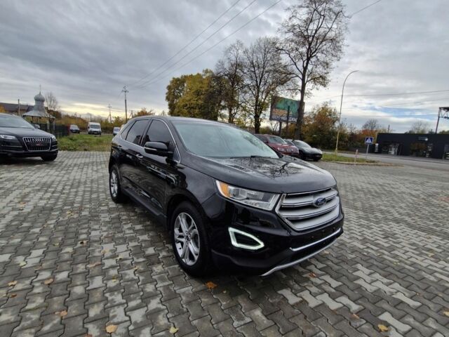 Черный Форд Эдж, объемом двигателя 2 л и пробегом 173 тыс. км за 16300 $, фото 3 на Automoto.ua