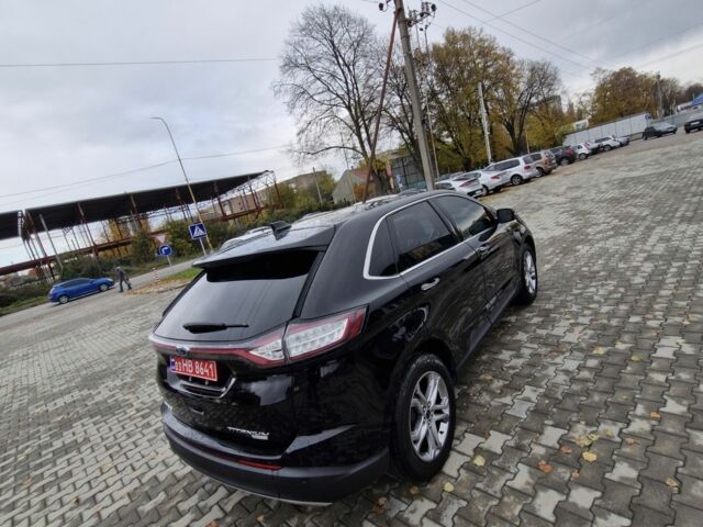 Черный Форд Эдж, объемом двигателя 2 л и пробегом 173 тыс. км за 16300 $, фото 6 на Automoto.ua