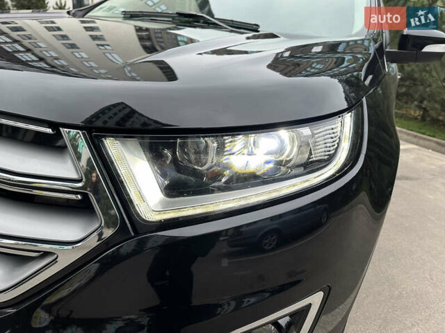 Черный Форд Эдж, объемом двигателя 2 л и пробегом 158 тыс. км за 20900 $, фото 11 на Automoto.ua