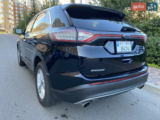Черный Форд Эдж, объемом двигателя 2 л и пробегом 205 тыс. км за 16500 $, фото 4 на Automoto.ua