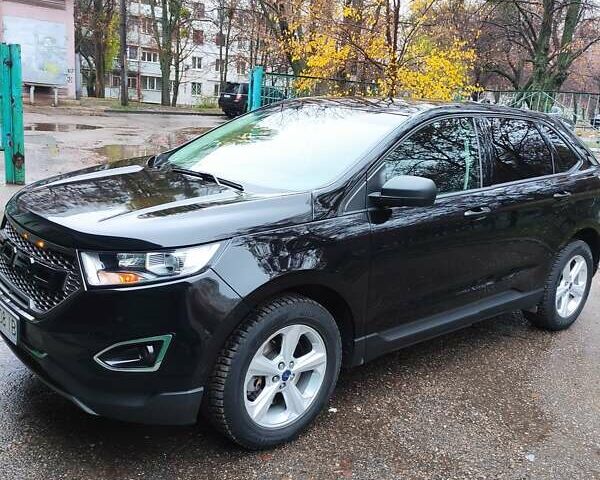 Черный Форд Эдж, объемом двигателя 2 л и пробегом 82 тыс. км за 17500 $, фото 13 на Automoto.ua