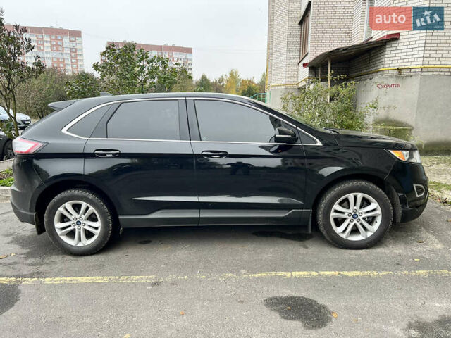 Черный Форд Эдж, объемом двигателя 2 л и пробегом 108 тыс. км за 18000 $, фото 3 на Automoto.ua