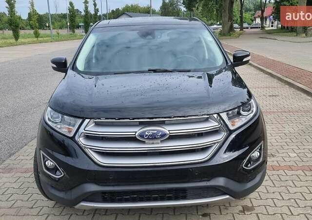 Черный Форд Эдж, объемом двигателя 2 л и пробегом 160 тыс. км за 18500 $, фото 2 на Automoto.ua