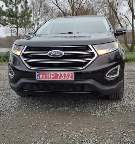 Черный Форд Эдж, объемом двигателя 2 л и пробегом 190 тыс. км за 16000 $, фото 1 на Automoto.ua