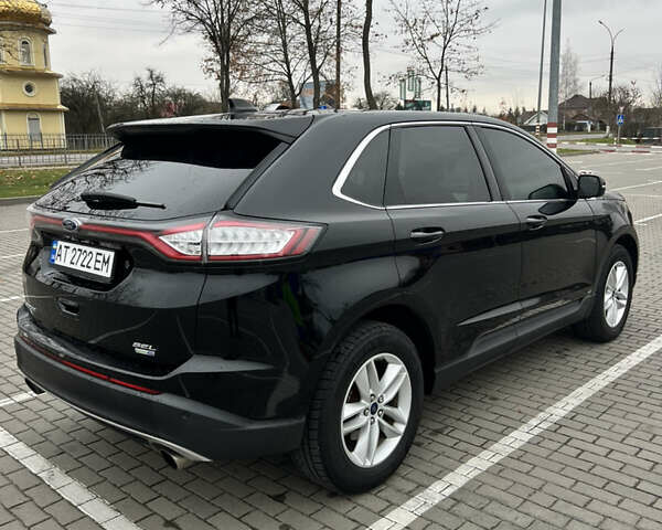 Черный Форд Эдж, объемом двигателя 2 л и пробегом 123 тыс. км за 17500 $, фото 4 на Automoto.ua