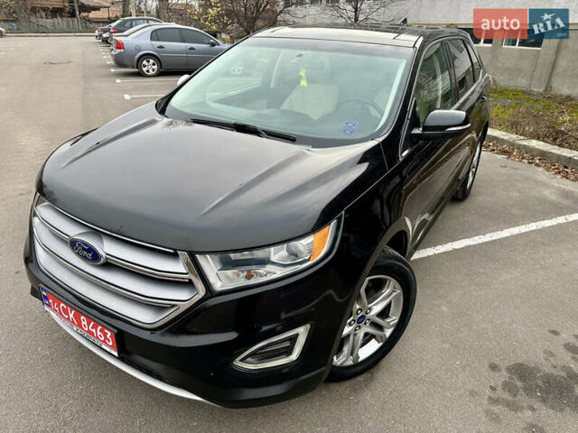 Черный Форд Эдж, объемом двигателя 2 л и пробегом 180 тыс. км за 13999 $, фото 8 на Automoto.ua