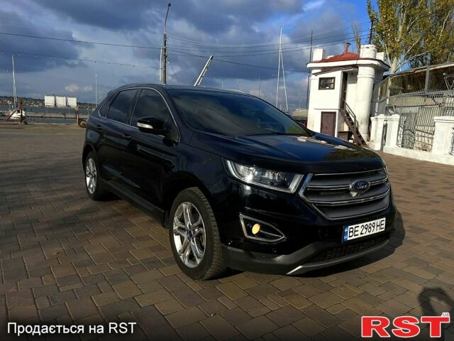 Чорний Форд Едж, об'ємом двигуна 2 л та пробігом 161 тис. км за 19900 $, фото 3 на Automoto.ua