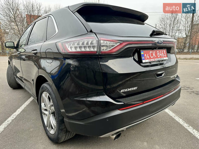 Черный Форд Эдж, объемом двигателя 2 л и пробегом 180 тыс. км за 13999 $, фото 11 на Automoto.ua
