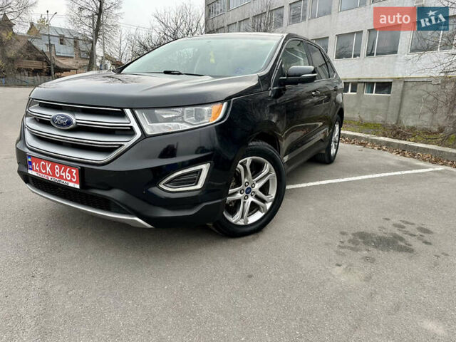 Черный Форд Эдж, объемом двигателя 2 л и пробегом 180 тыс. км за 13999 $, фото 6 на Automoto.ua