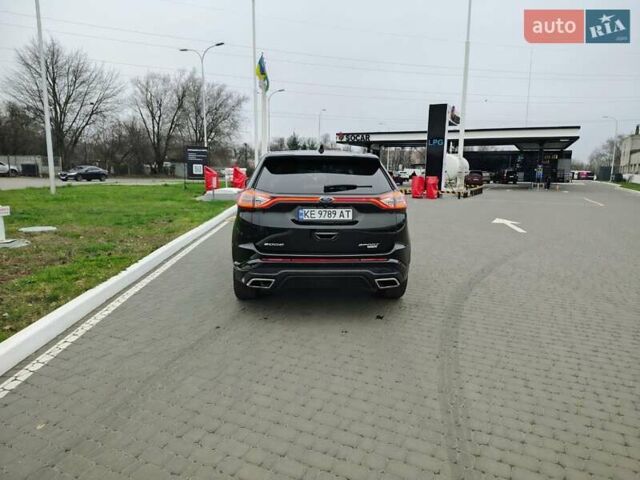 Чорний Форд Едж, об'ємом двигуна 2 л та пробігом 146 тис. км за 17999 $, фото 5 на Automoto.ua