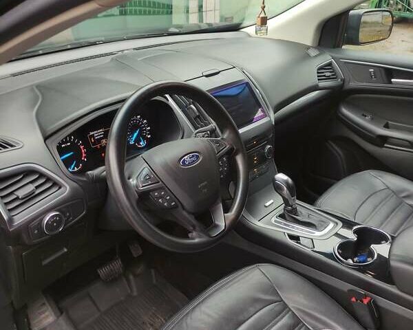 Черный Форд Эдж, объемом двигателя 2 л и пробегом 82 тыс. км за 17500 $, фото 6 на Automoto.ua