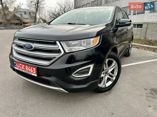 Черный Форд Эдж, объемом двигателя 2 л и пробегом 180 тыс. км за 13999 $, фото 7 на Automoto.ua