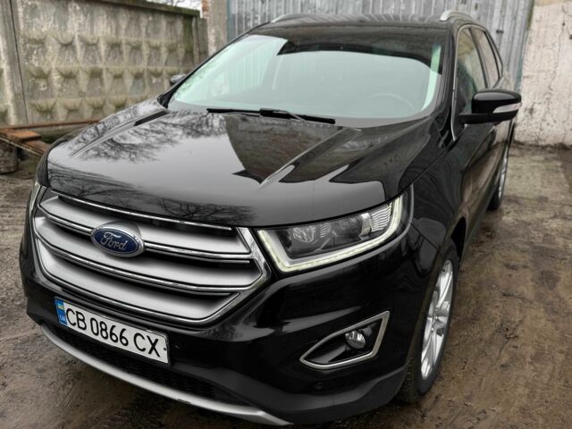 Чорний Форд Едж, об'ємом двигуна 2 л та пробігом 170 тис. км за 18500 $, фото 7 на Automoto.ua