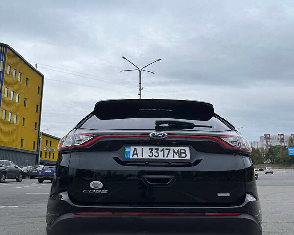 Черный Форд Эдж, объемом двигателя 2 л и пробегом 112 тыс. км за 13900 $, фото 5 на Automoto.ua