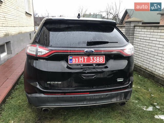 Чорний Форд Едж, об'ємом двигуна 2 л та пробігом 130 тис. км за 12999 $, фото 4 на Automoto.ua