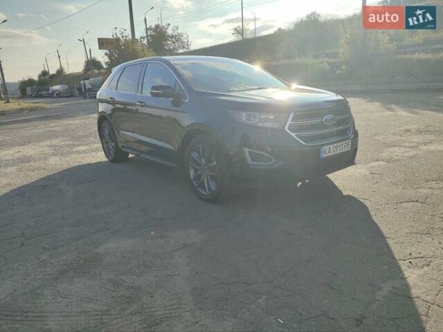 Черный Форд Эдж, объемом двигателя 3.5 л и пробегом 170 тыс. км за 17300 $, фото 3 на Automoto.ua