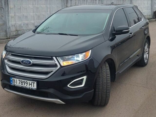 Чорний Форд Едж, об'ємом двигуна 2 л та пробігом 139 тис. км за 15900 $, фото 2 на Automoto.ua