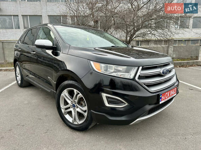 Черный Форд Эдж, объемом двигателя 2 л и пробегом 180 тыс. км за 13999 $, фото 2 на Automoto.ua