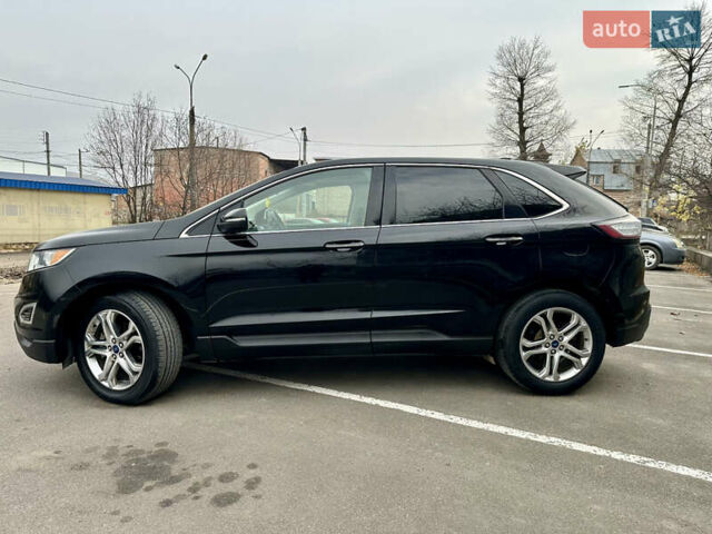 Черный Форд Эдж, объемом двигателя 2 л и пробегом 180 тыс. км за 13999 $, фото 10 на Automoto.ua