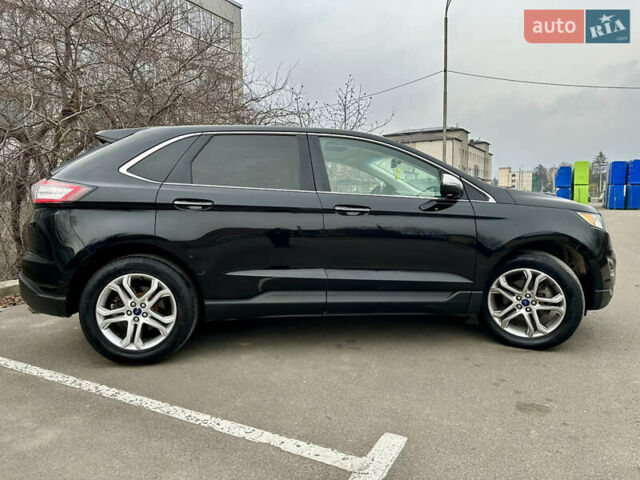 Черный Форд Эдж, объемом двигателя 2 л и пробегом 180 тыс. км за 13999 $, фото 18 на Automoto.ua