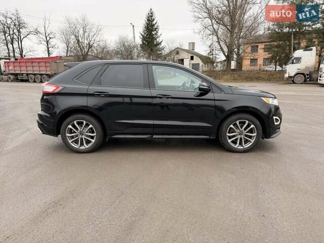 Черный Форд Эдж, объемом двигателя 2 л и пробегом 133 тыс. км за 21300 $, фото 13 на Automoto.ua