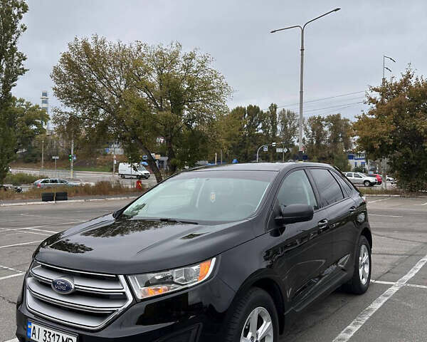 Черный Форд Эдж, объемом двигателя 2 л и пробегом 112 тыс. км за 13900 $, фото 1 на Automoto.ua