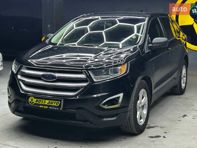 Черный Форд Эдж, объемом двигателя 2 л и пробегом 75 тыс. км за 13800 $, фото 2 на Automoto.ua