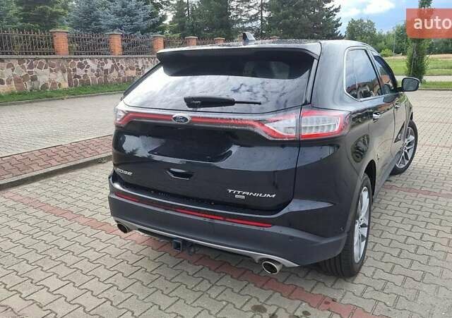 Черный Форд Эдж, объемом двигателя 2 л и пробегом 160 тыс. км за 18500 $, фото 3 на Automoto.ua