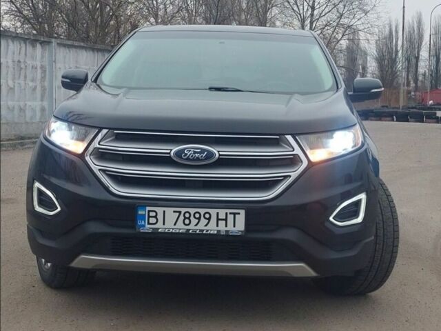Чорний Форд Едж, об'ємом двигуна 2 л та пробігом 139 тис. км за 15900 $, фото 3 на Automoto.ua