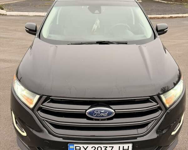 Черный Форд Эдж, объемом двигателя 2 л и пробегом 133 тыс. км за 21300 $, фото 14 на Automoto.ua