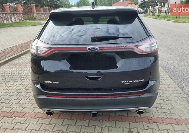 Черный Форд Эдж, объемом двигателя 2 л и пробегом 160 тыс. км за 18500 $, фото 4 на Automoto.ua