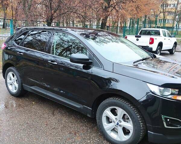 Черный Форд Эдж, объемом двигателя 2 л и пробегом 82 тыс. км за 17500 $, фото 12 на Automoto.ua