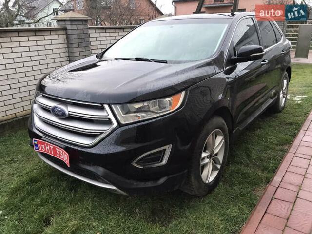 Чорний Форд Едж, об'ємом двигуна 2 л та пробігом 130 тис. км за 12999 $, фото 1 на Automoto.ua