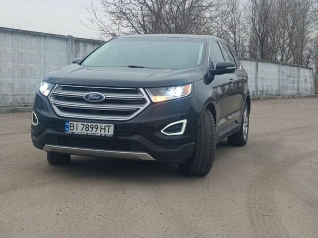 Чорний Форд Едж, об'ємом двигуна 2 л та пробігом 139 тис. км за 15900 $, фото 1 на Automoto.ua