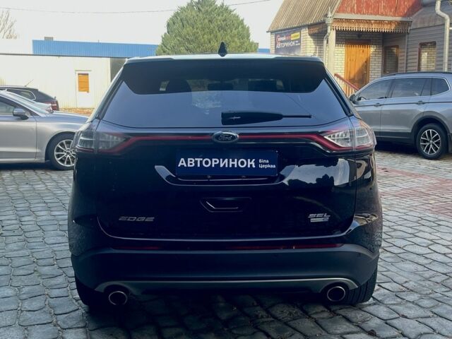 Черный Форд Эдж, объемом двигателя 2 л и пробегом 76 тыс. км за 18200 $, фото 3 на Automoto.ua