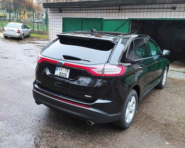 Черный Форд Эдж, объемом двигателя 2 л и пробегом 82 тыс. км за 17500 $, фото 11 на Automoto.ua