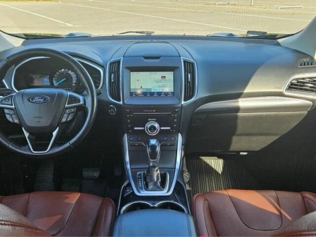 Черный Форд Эдж, объемом двигателя 2 л и пробегом 94 тыс. км за 9700 $, фото 17 на Automoto.ua