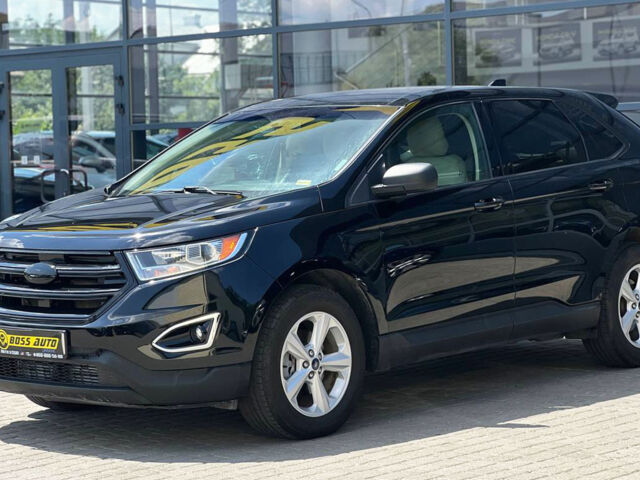 Черный Форд Эдж, объемом двигателя 2 л и пробегом 106 тыс. км за 16700 $, фото 2 на Automoto.ua