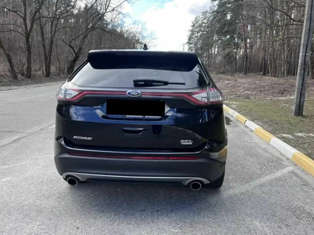 Черный Форд Эдж, объемом двигателя 2 л и пробегом 90 тыс. км за 12700 $, фото 2 на Automoto.ua