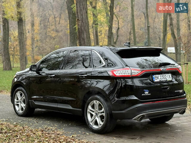 Черный Форд Эдж, объемом двигателя 2 л и пробегом 168 тыс. км за 14700 $, фото 17 на Automoto.ua