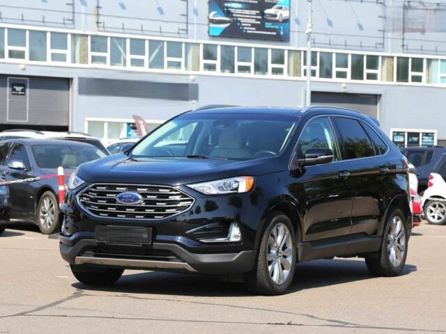 Черный Форд Эдж, объемом двигателя 2 л и пробегом 88 тыс. км за 19700 $, фото 3 на Automoto.ua