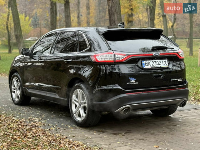 Черный Форд Эдж, объемом двигателя 2 л и пробегом 168 тыс. км за 14700 $, фото 16 на Automoto.ua