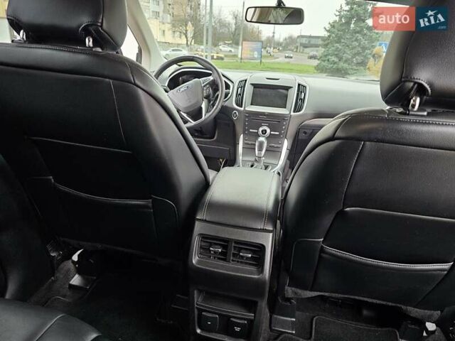 Черный Форд Эдж, объемом двигателя 2 л и пробегом 136 тыс. км за 19700 $, фото 18 на Automoto.ua