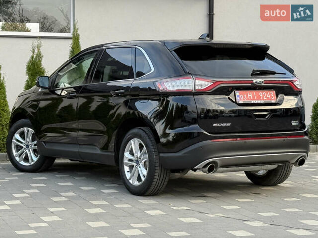 Черный Форд Эдж, объемом двигателя 2 л и пробегом 150 тыс. км за 15950 $, фото 14 на Automoto.ua