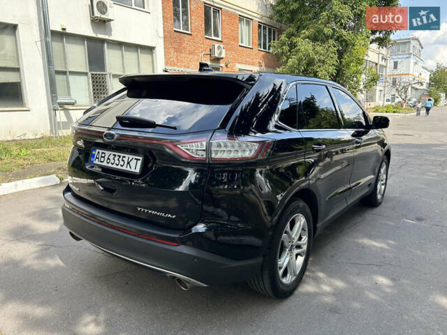 Черный Форд Эдж, объемом двигателя 3.5 л и пробегом 157 тыс. км за 17700 $, фото 17 на Automoto.ua