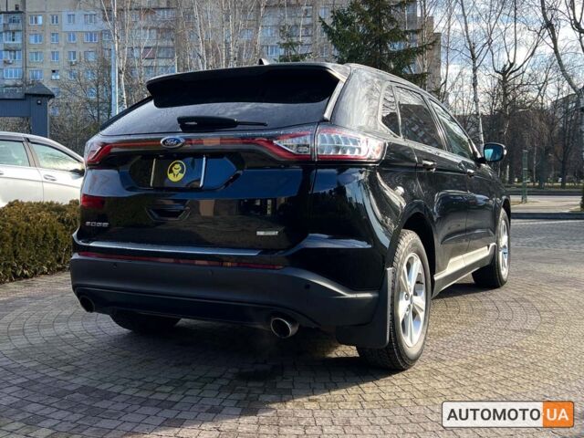Черный Форд Эдж, объемом двигателя 2 л и пробегом 133 тыс. км за 17600 $, фото 6 на Automoto.ua