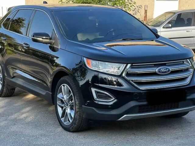 Черный Форд Эдж, объемом двигателя 2 л и пробегом 70 тыс. км за 13100 $, фото 1 на Automoto.ua