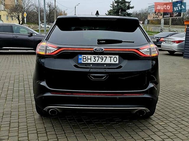 Черный Форд Эдж, объемом двигателя 2 л и пробегом 136 тыс. км за 19700 $, фото 1 на Automoto.ua